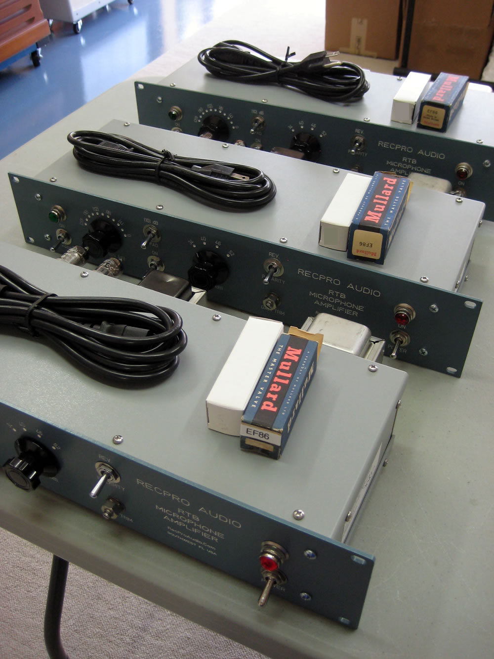 RTB Preamp Staging