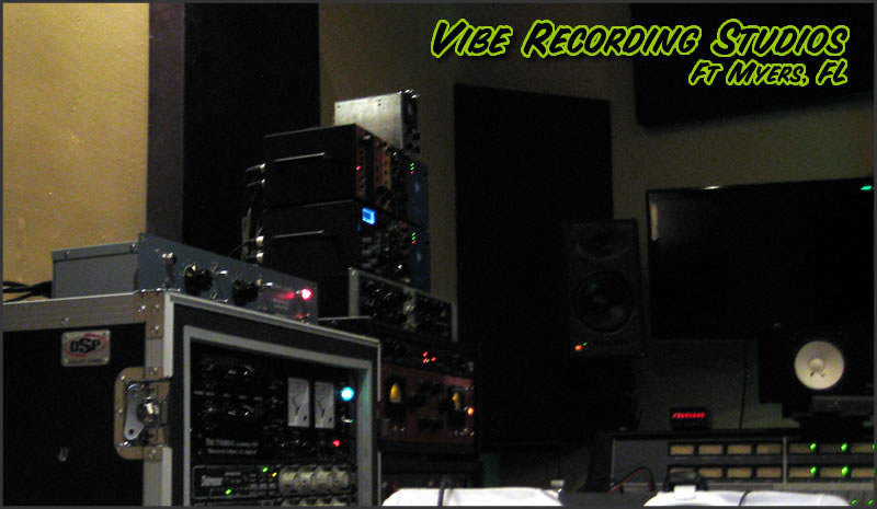 RecPro Audio RTB Preamp Recording at Vibe Studios in Ft Myers, Florida